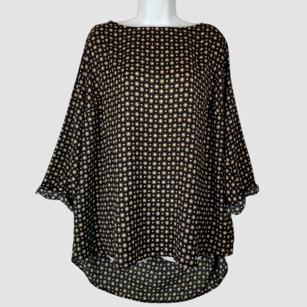 Worthington Women's Plus Size 3/4 Sleeve Blouse